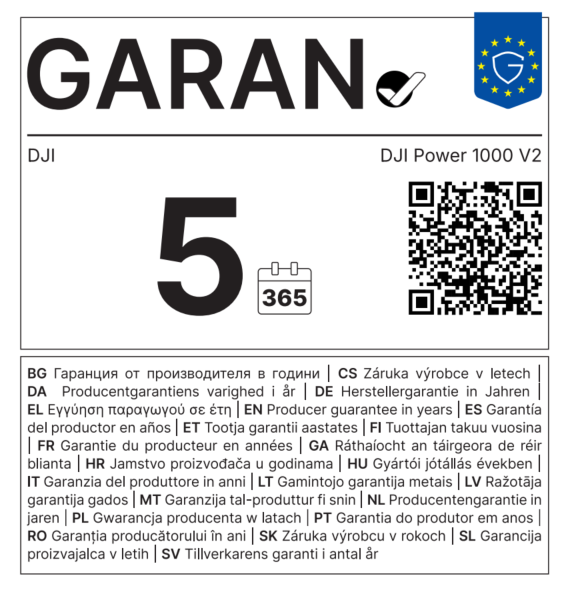 Harmonisiertes EU-Garantielabel: gewerbliche Haltbarkeitsgarantie des Herstellers